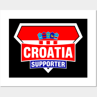 Croatia Super Flag Supporter Posters and Art